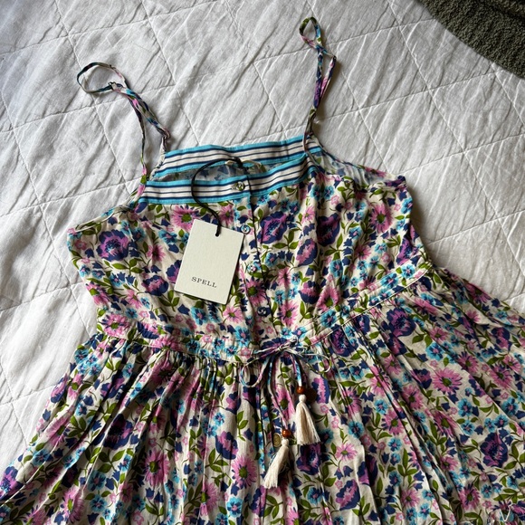 Spell Impala Lily Sundress Iris NWT - Picture 3 of 8